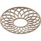 Ekena Millwork Cannes Wood Fretwork Pierced Ceiling Medallion, Red Oak, 16"OD x 5 1/2"ID x 3/8"T CMWP16X16X0375CNRO - alternate 4